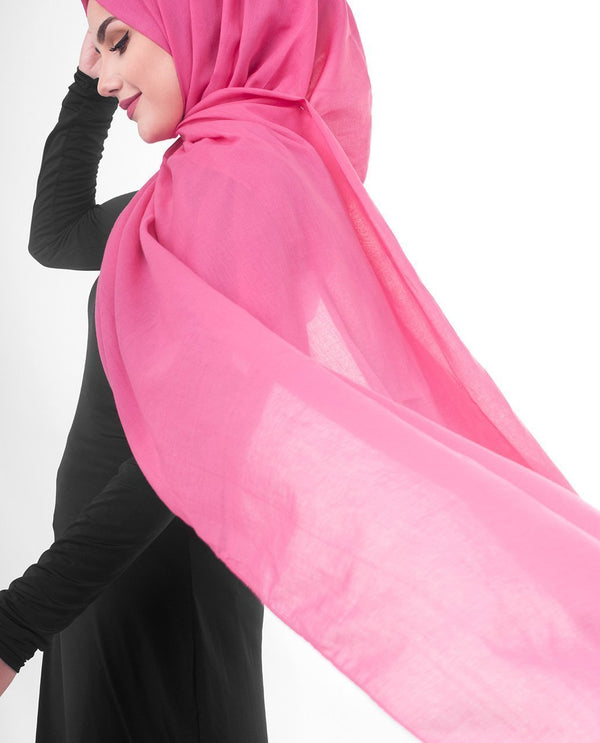 Honeysuckle Cotton Voile Hijab-HIJABS-InEssence-Regular 27"x70"-MeHijabi.com
