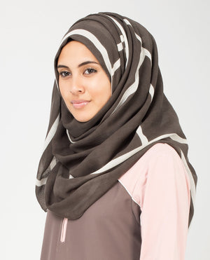 Rabbit and White Hijab-HIJABS-InEssence-Maxi 40"x70"-MeHijabi.com