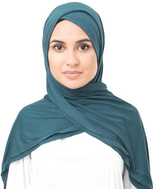 Stargazer Blue Jersey Hijab-HIJABS-InEssence-Regular 27"x70"-MeHijabi.com