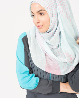 Starlight and Pink Viscose Hijab-HIJABS-Route 01-Regular 27"x70"-MeHijabi.com