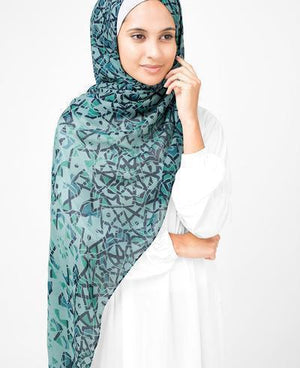Starlight Blue Hijab-HIJABS-InEssence-Regular 27"x70"-MeHijabi.com