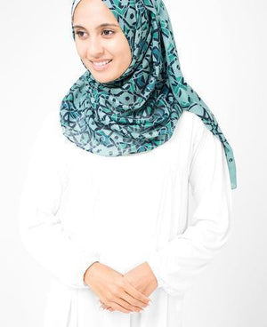 Starlight Blue Hijab-HIJABS-InEssence-Regular 27"x70"-MeHijabi.com