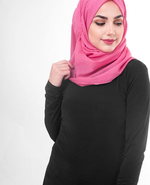 Honeysuckle Cotton Voile Hijab-HIJABS-InEssence-Maxi 40"x70"-MeHijabi.com