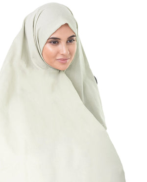 New Nomad Beige Cotton Voile Hijab-HIJABS-InEssence-Regular 27"x70"-MeHijabi.com