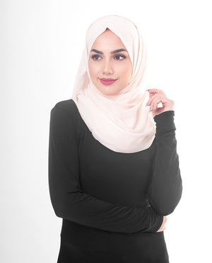 Pale Dogwood Cotton Voile Hijab-HIJABS-InEssence-Maxi 40"x70"-MeHijabi.com