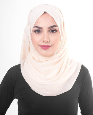Pale Dogwood Cotton Voile Hijab-HIJABS-InEssence-Regular 27"x70"-MeHijabi.com