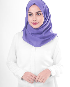 Purple Opulence Cotton Voile Hijab-HIJABS-InEssence-Regular 27"x70"-MeHijabi.com