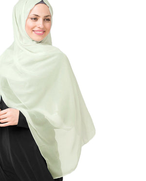 Fairest Jade Chiffon Hijab-HIJABS-InEssence-Maxi 40"x70"-MeHijabi.com