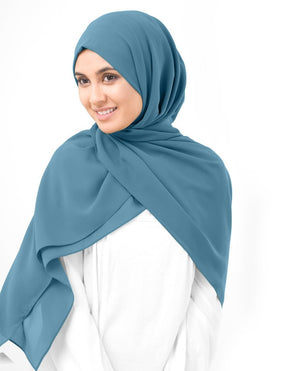 Niagara Georgette Hijab-HIJABS-InEssence-Mai 40"x70"-MeHijabi.com