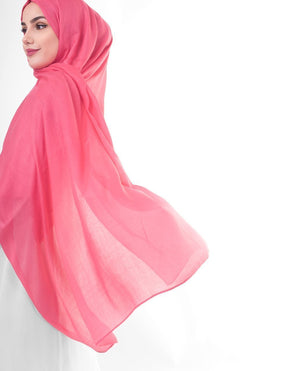 Paradise Pink Viscose Woven Hijab-HIJABS-InEssence-Regular 27"x70"-MeHijabi.com