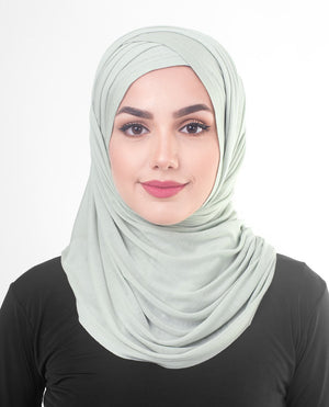 Sea Foam Jersey Hijab-HIJABS-InEssence-Regular 27"x70"-MeHijabi.com