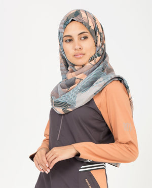 Silver Pink and Grey Hijab-HIJABS-Route 01-Maxi 40"x70"-MeHijabi.com
