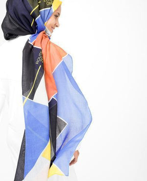 Muti Color Hijab-HIJABS-Route 01-Regular 27"x70"-MeHijabi.com