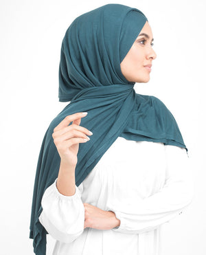 Stargazer Blue Jersey Hijab-HIJABS-InEssence-Maxi 40"x70"-MeHijabi.com